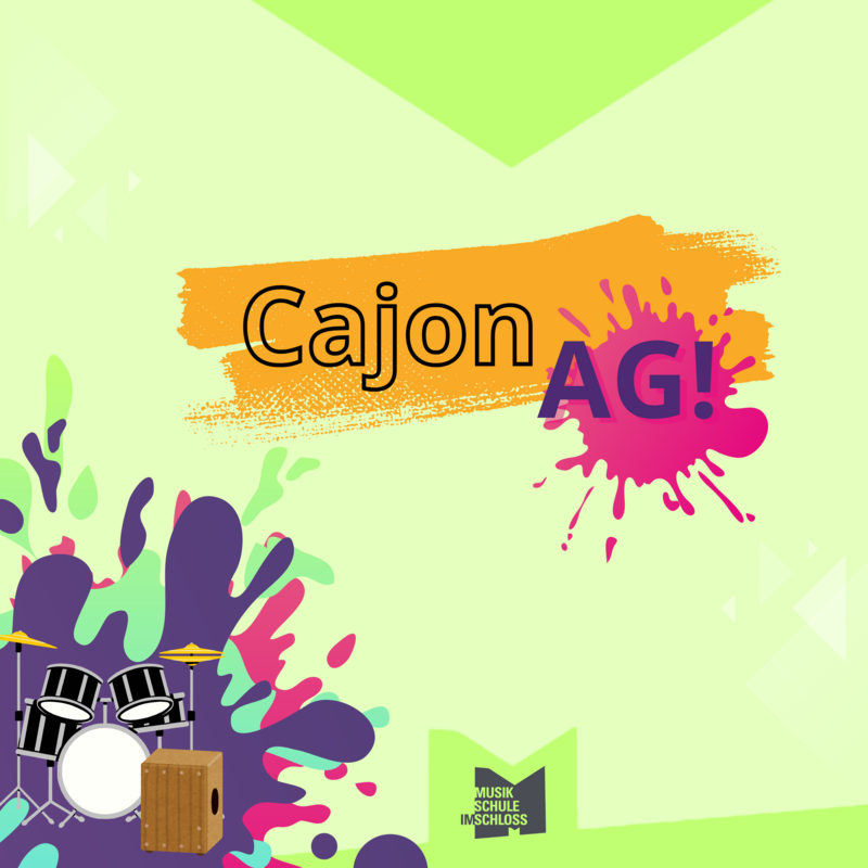 Cajon-AG an der Schillerschule